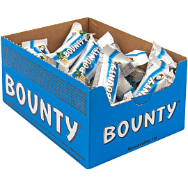 Шоколадные батончики Bounty мини 1 кг
