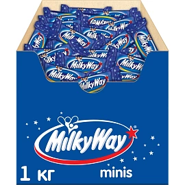 Шоколадные батончики Milky Way мини 1 кг