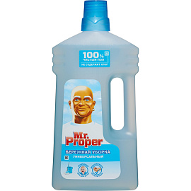 Средство для мытья пола Mr.Proper Бережная уборка 1 л