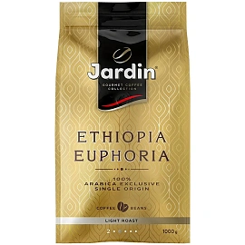 Кофе в зернах Jardin Ethiopia Euphoria арабика 100% 1 кг (пакет)