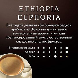 Кофе в зернах Jardin Ethiopia Euphoria арабика 100% 1 кг (пакет)