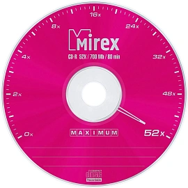 Диск CD-R Mirex 700 МБ 52x slim box UL120052A8S