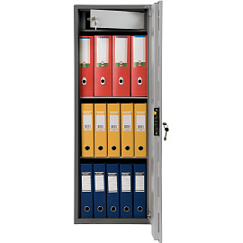 Шкаф металлический (архивный) для документов Aiko SL-125T (серый, 460x340x1252 мм)