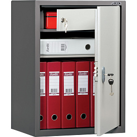 Шкаф металлический (архивный) для документов Aiko SL-65T (серый, 460x340x630 мм)
