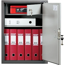 Шкаф металлический (архивный) для документов Aiko SL-65T (серый, 460x340x630 мм)
