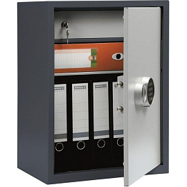 Шкаф металлический (архивный) для документов Aiko SL-65T-EL (серый, 460x340x630 мм)
