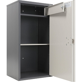 Шкаф металлический (архивный) для документов Aiko SL-87T (серый, 460x340x870 мм)