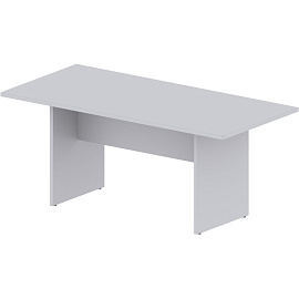Стол для переговоров Комус Мебель Easy One (серый, 1800х850х743 мм)