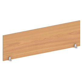 Экран к столу Комус Мебель Easy One с креплением фронтальный боковой (груша ароза, 1600x18х450 мм)