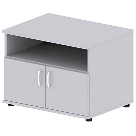 Тумба под оргтехнику Комус Мебель Easy to lead Easy One (серый, 800х600х605 мм)