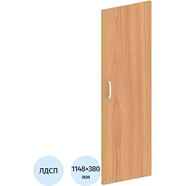 Дверь средняя Комус Мебель Easy One ЛДСП (груша ароза, 380х1148 мм)