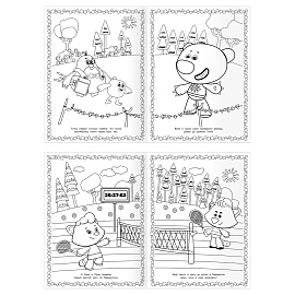 Суперраскраска А4, 40 стр., ТРИ СОВЫ "Ми-ми-мишки