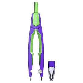 Готовальня Berlingo "Envy", 2 предмета, циркуль 135мм, пластиковый футляр, салатовый фото Готовальня Berlingo "Envy", 2 предмета, циркуль 135мм, пластиковый футляр, салатовый