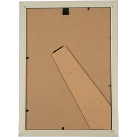 Рамка с паспарту Gloria Silver А4 21x30 см пластиковый багет 21 мм серебристая