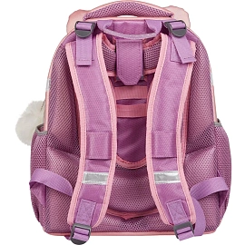 Ранец Комус Класс (№1 School) Kitty анатомический розовый экокожа с двумя отделениями