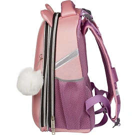 Ранец Комус Класс (№1 School) Kitty анатомический розовый экокожа с двумя отделениями