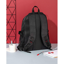 Рюкзак Комус Класс (№1 School) 13 л чёрный с двумя отделениями