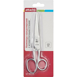 Ножницы 155 мм Attache Metal цельнометаллические