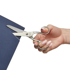 Ножницы 155 мм Attache Metal цельнометаллические