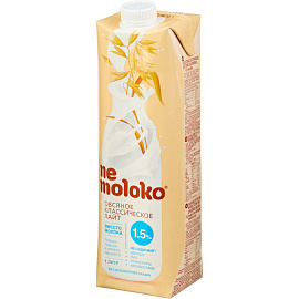 Напиток растительный Nemoloko классический лайт овсяный 1 л