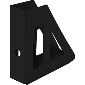 Лоток вертикальный для бумаг 70 мм Attache пластиковый черный