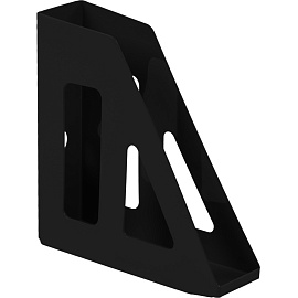 Лоток вертикальный для бумаг 70 мм Attache пластиковый черный