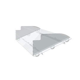 Экран для кондиционера Эконом настенный 1200 мм (1 штука)