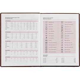 Еженедельник недатированный Attache Каньон искусственная кожа А4 72 листа коричневый