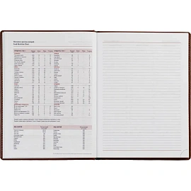 Еженедельник недатированный Attache Каньон искусственная кожа А4 72 листа коричневый