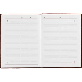 Еженедельник недатированный Attache Каньон искусственная кожа А4 72 листа коричневый