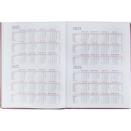 Еженедельник недатированный Attache Каньон искусственная кожа А4 72 листа коричневый