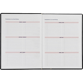 Еженедельник недатированный Attache Каньон искусственная кожа А4 72 листа синий