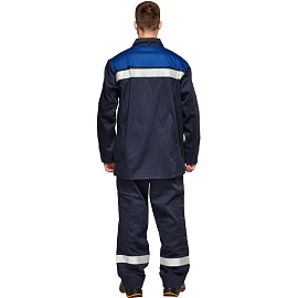 Костюм сварщика Премиум корфу летний синий (размер 44-46, рост 182-188)