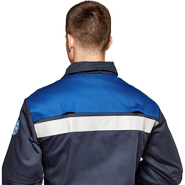 Костюм сварщика Премиум корфу летний синий (размер 44-46, рост 182-188)