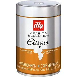 Кофе в зёрнах Illy Эфиопия 100% арабика 250 г