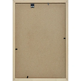 Рамка А4 21x30 см деревянный багет 17 мм золотистая