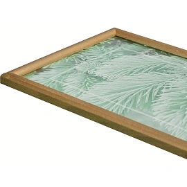 Рамка А4 21x30 см деревянный багет 15 мм золотистая