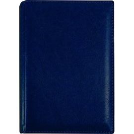 Ежедневник недатированный Attache Sidney Nebraska искусственная кожа А5 136 листов синий (золотистый обрез)