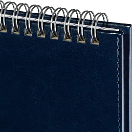 Планинг недатированный Attache Sidney Nebraska искусственная кожа 305х130 мм 64 листа синий