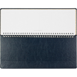 Планинг недатированный Attache Sidney Nebraska искусственная кожа 305х130 мм 64 листа синий