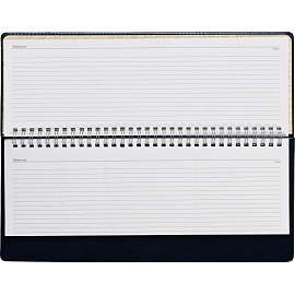 Планинг недатированный Attache Sidney Nebraska искусственная кожа 305х130 мм 64 листа синий