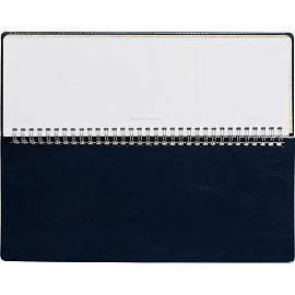 Планинг недатированный Attache Sidney Nebraska искусственная кожа 305х130 мм 64 листа синий