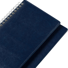 Планинг недатированный Attache Sidney Nebraska искусственная кожа 305х130 мм 64 листа синий