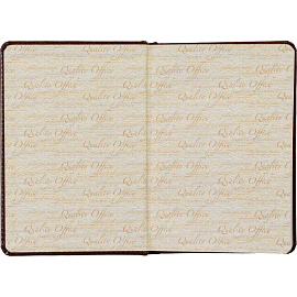 Ежедневник недатированный Attache Sidney Nebraska искусственная кожа А5 136 листов коричневый (золотистый обрез)