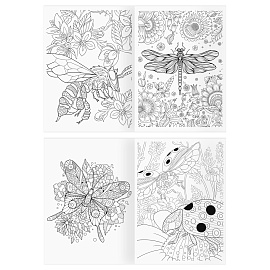 Раскраска А4, 16 стр., ТРИ СОВЫ "Антистресс. Дивный сад