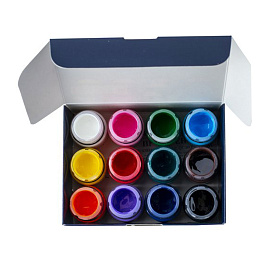 Краски акриловые Невская палитра Decola 12 цветов по 20 мл глянцевые фото Краски акриловые Невская палитра Decola 12 цветов по 20 мл глянцевые