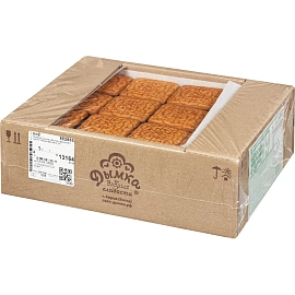 Печенье сахарное в глазури Дымка Царское чаепитие с суфле 2.2 кг