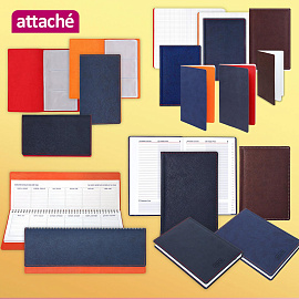 Визитница настольная Attache Bizon искусственная кожа на 96 визиток синяя