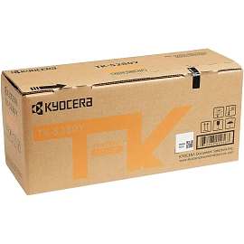 Картридж лазерный Kyocera TK-5280Y 1T02TWANL0 желтый оригинальный