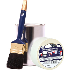 Клейкая лента малярная Unibob легкоудаляемая 50 мм х 50 м фото Клейкая лента малярная Unibob легкоудаляемая 50 мм х 50 м